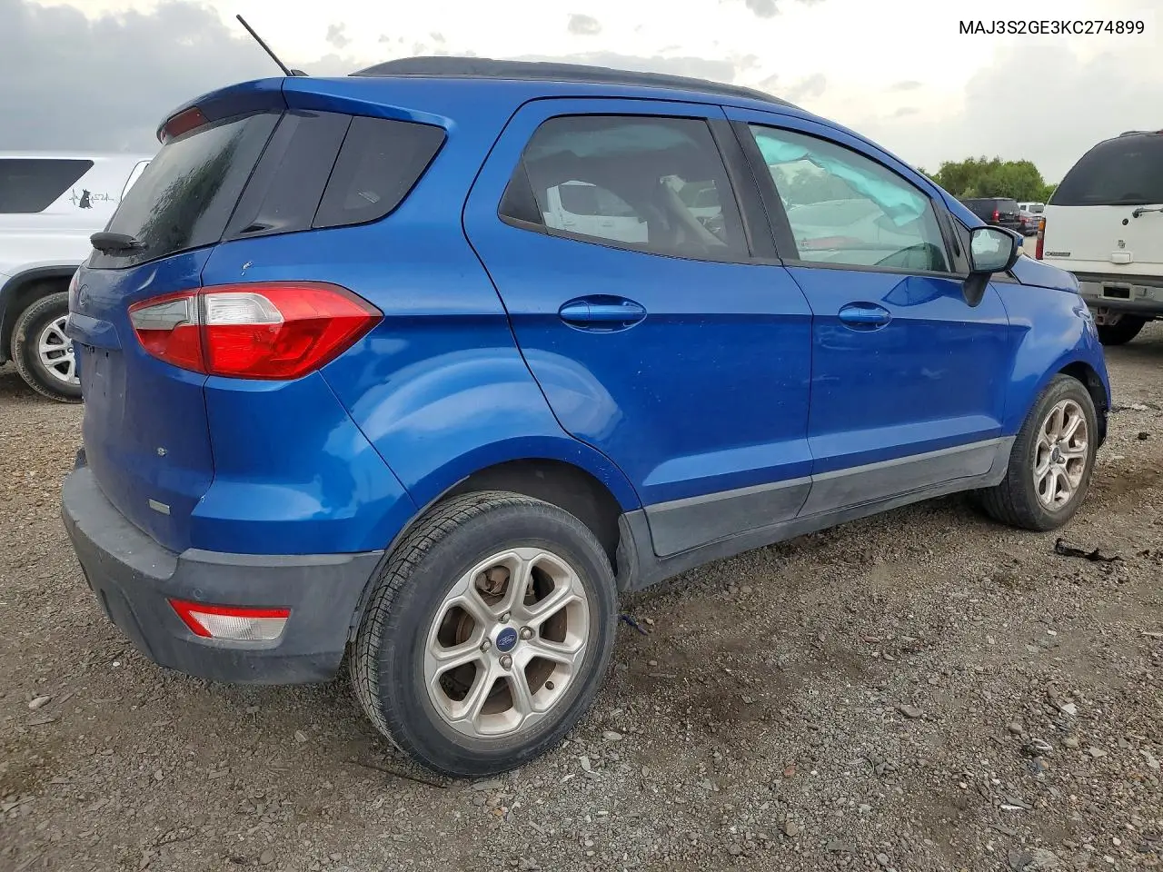 2019 Ford Ecosport Se VIN: MAJ3S2GE3KC274899 Lot: 60473326