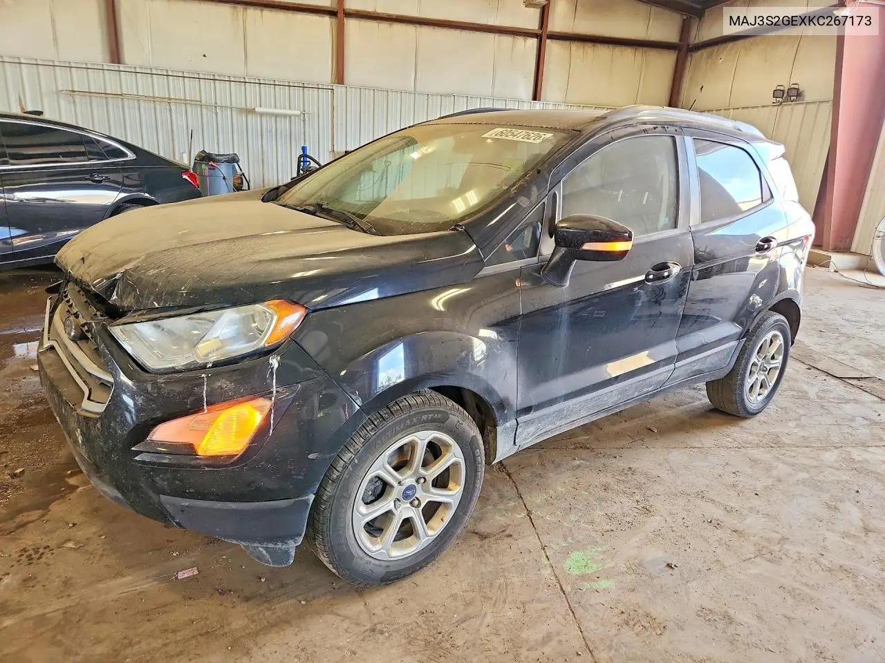 2019 Ford Ecosport Se VIN: MAJ3S2GEXKC267173 Lot: 60547626