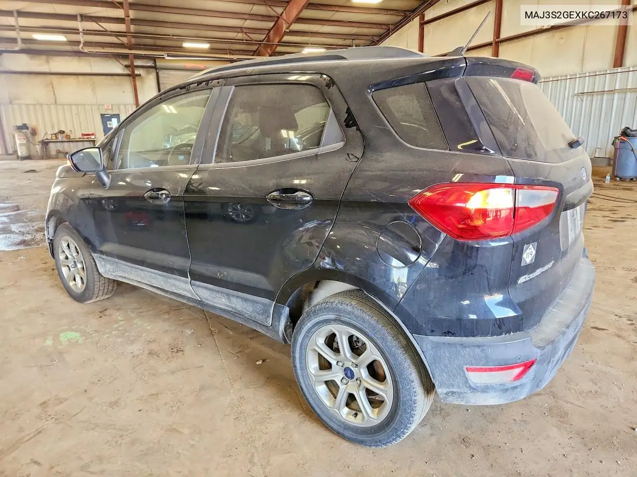 2019 Ford Ecosport Se VIN: MAJ3S2GEXKC267173 Lot: 60547626