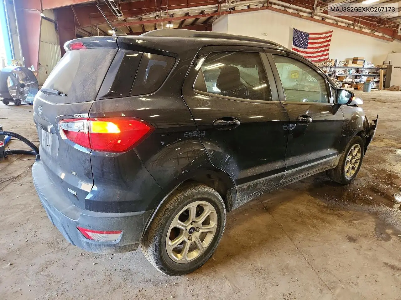 2019 Ford Ecosport Se VIN: MAJ3S2GEXKC267173 Lot: 60547626