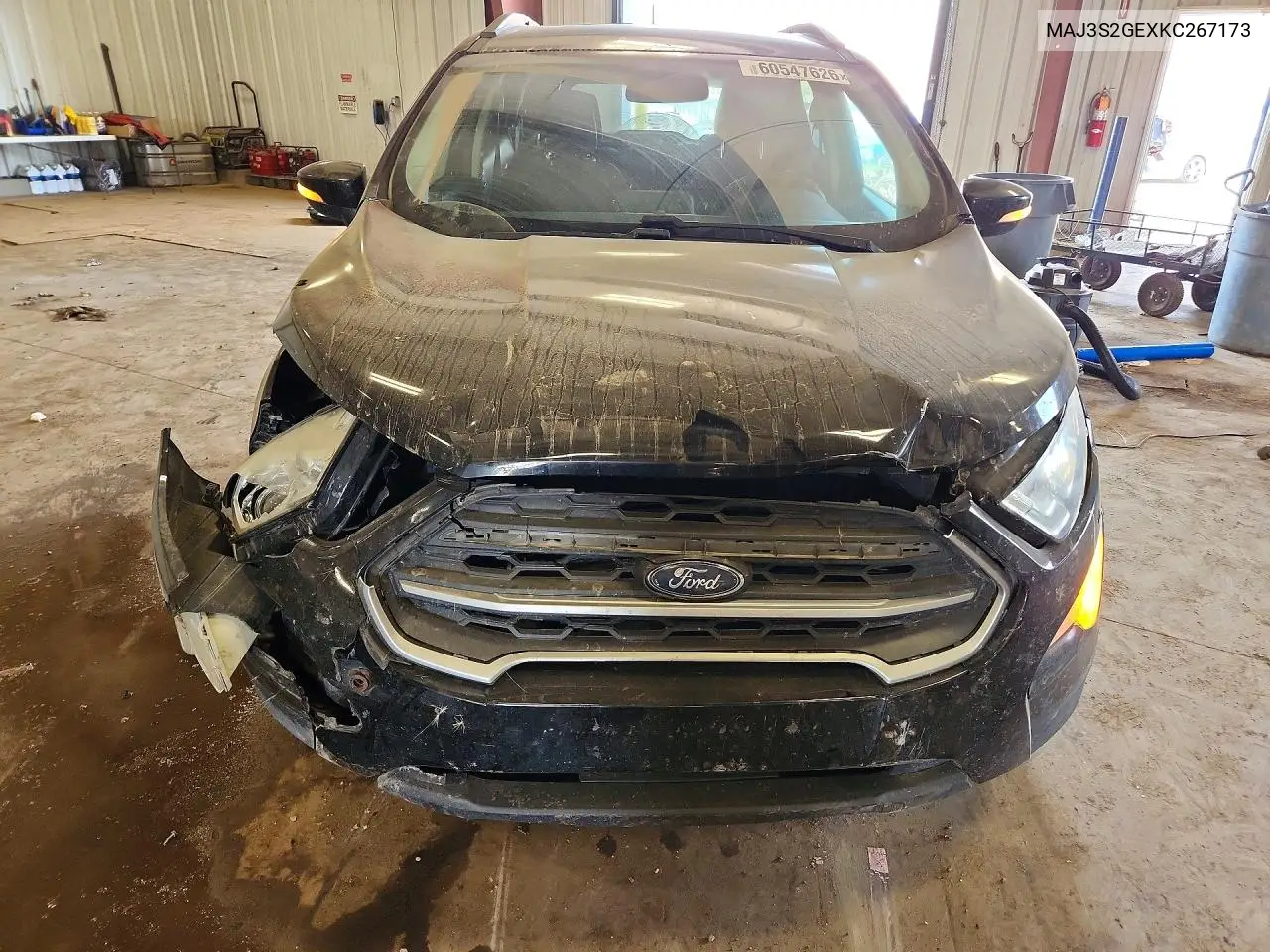 2019 Ford Ecosport Se VIN: MAJ3S2GEXKC267173 Lot: 60547626