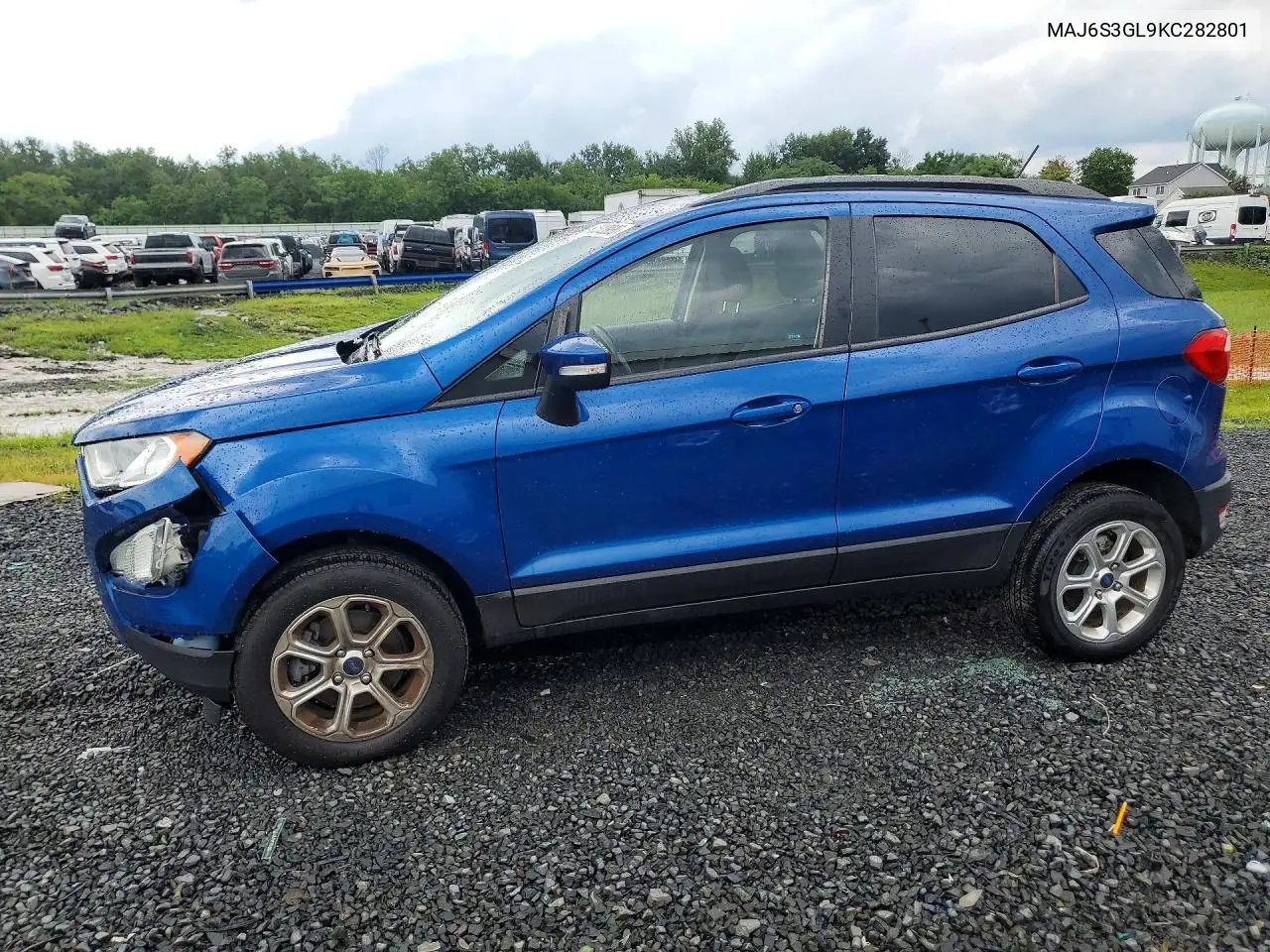 2019 Ford Ecosport Se VIN: MAJ6S3GL9KC282801 Lot: 60613936