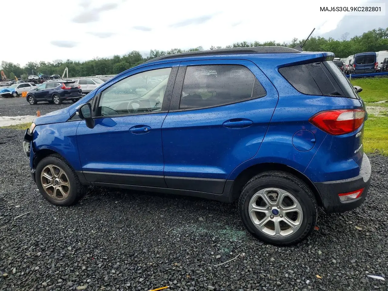 2019 Ford Ecosport Se VIN: MAJ6S3GL9KC282801 Lot: 60613936