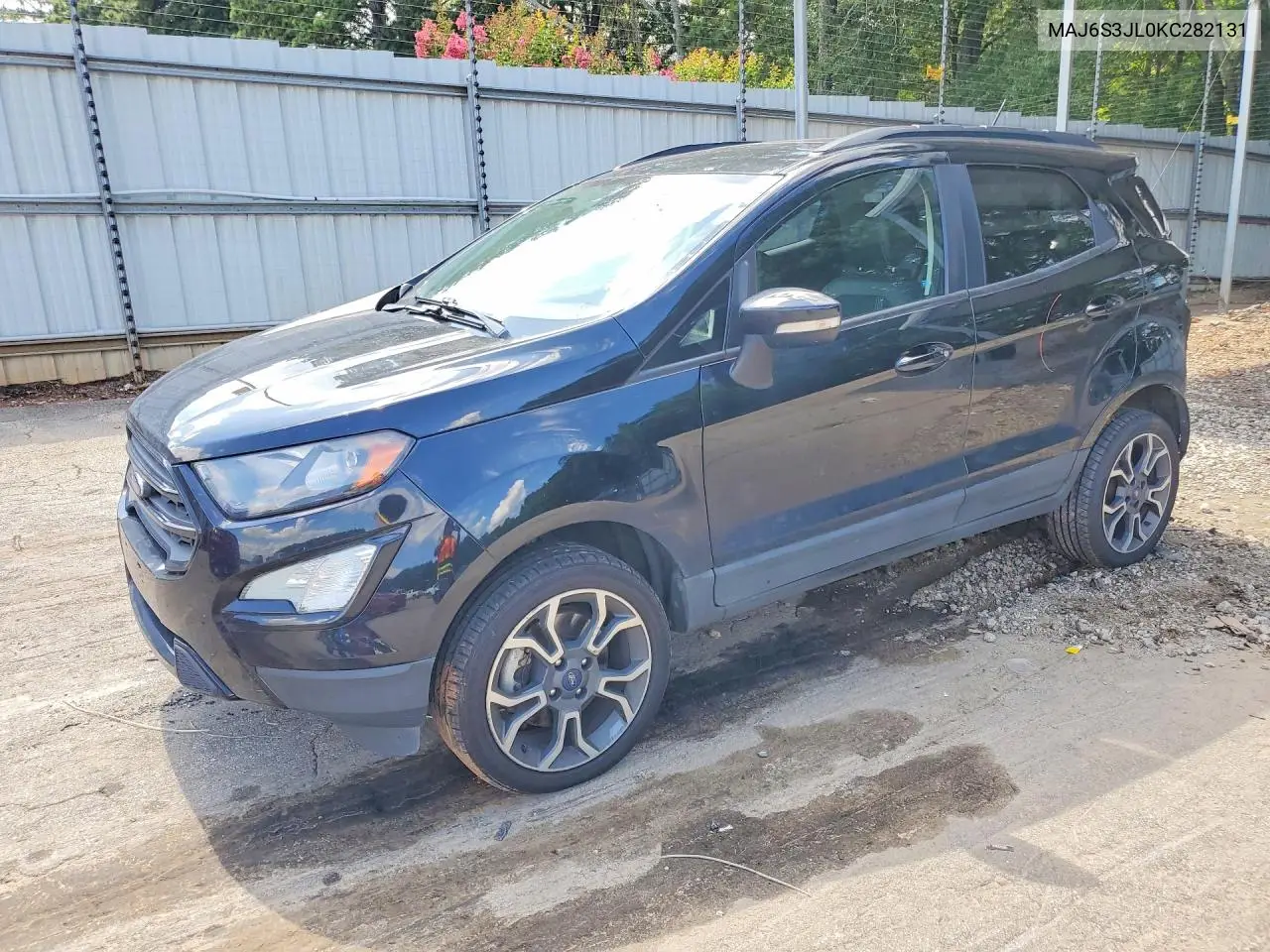 2019 Ford Ecosport Ses VIN: MAJ6S3JL0KC282131 Lot: 60765416