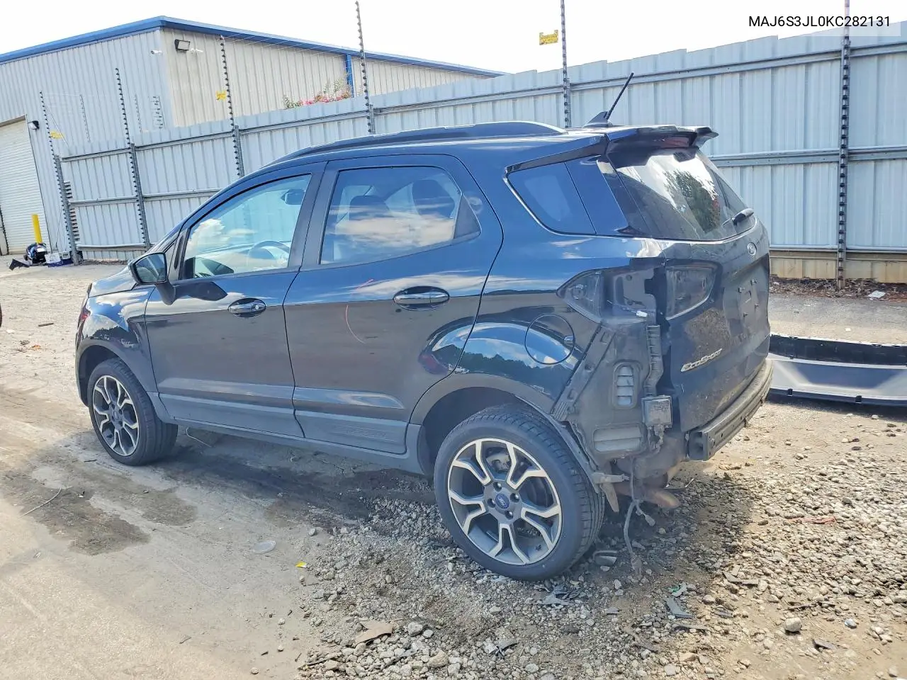 2019 Ford Ecosport Ses VIN: MAJ6S3JL0KC282131 Lot: 60765416