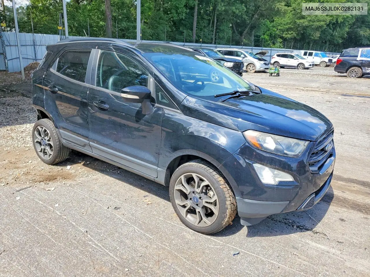 2019 Ford Ecosport Ses VIN: MAJ6S3JL0KC282131 Lot: 60765416