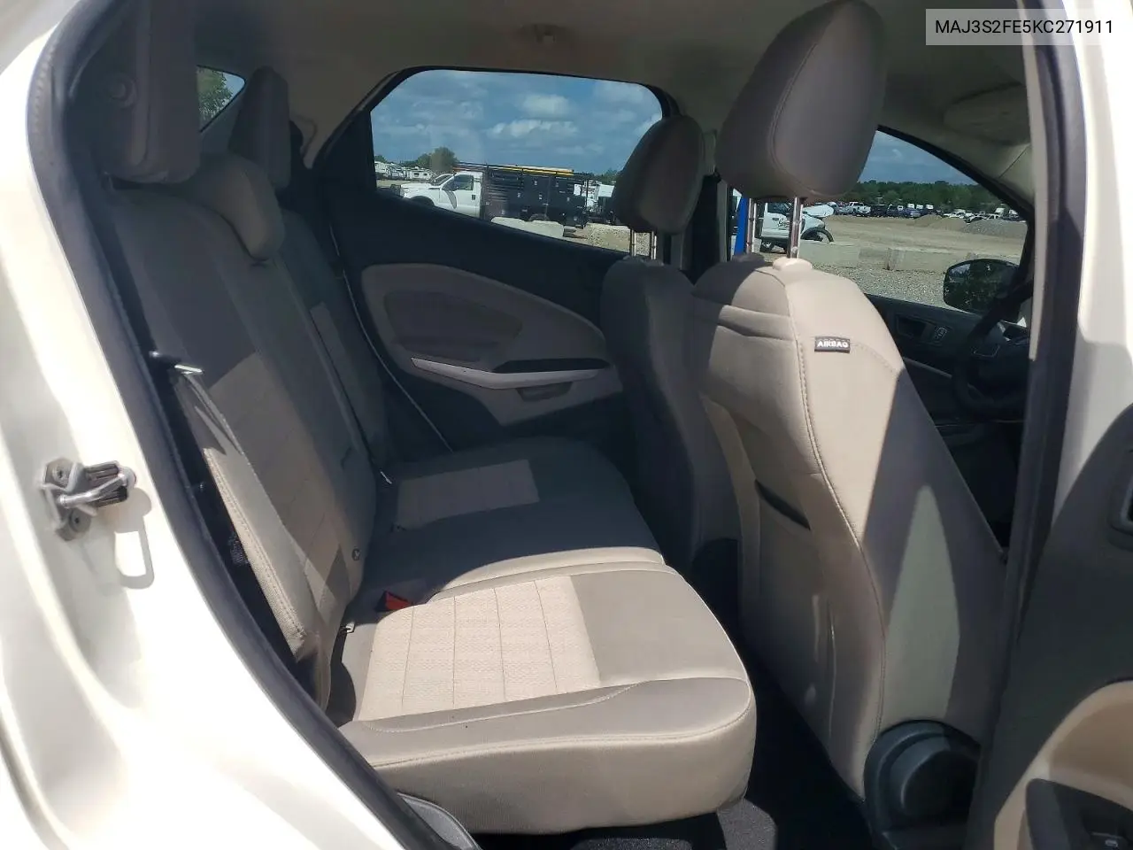 2019 Ford Ecosport S VIN: MAJ3S2FE5KC271911 Lot: 60797476