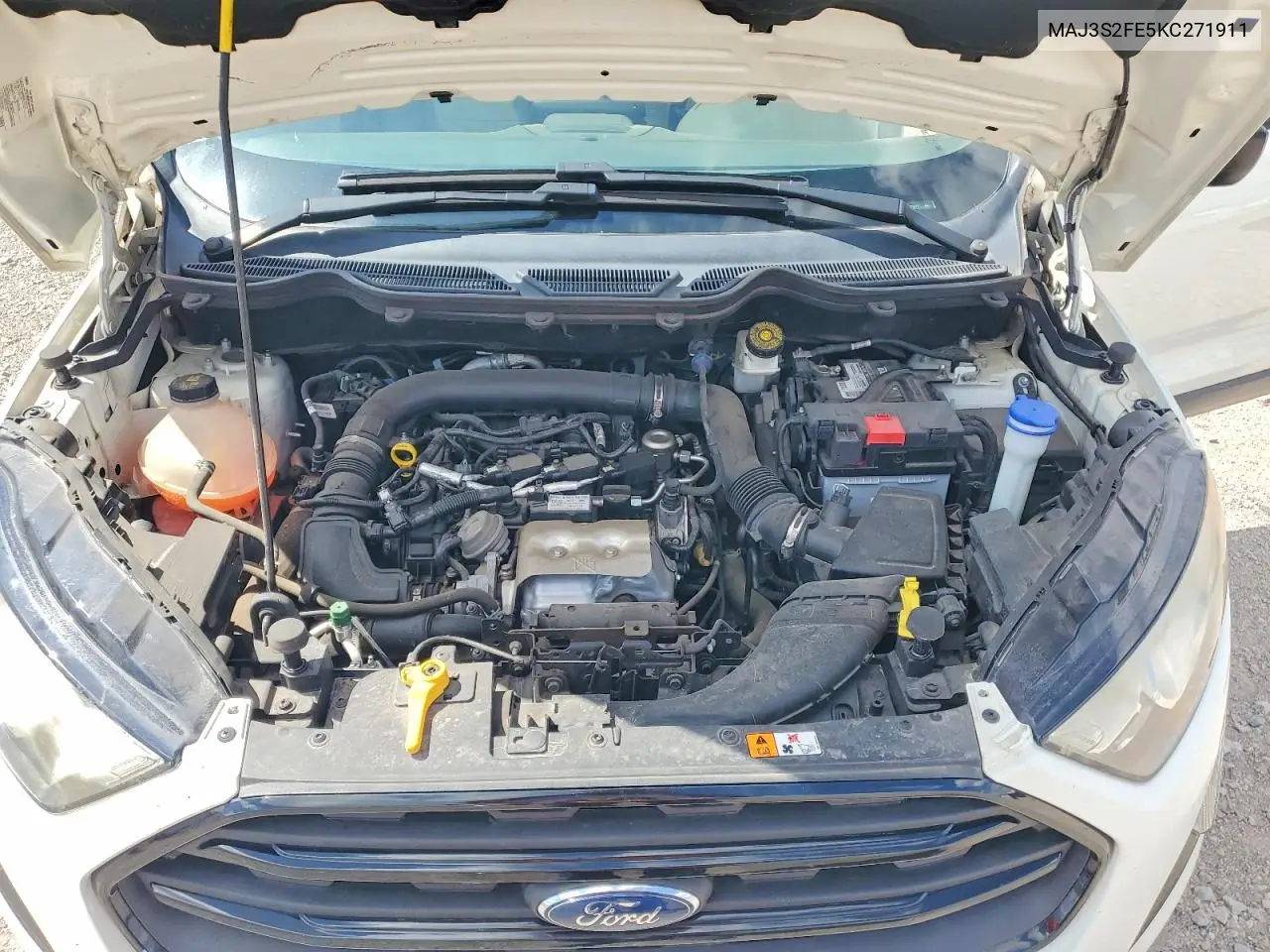 2019 Ford Ecosport S VIN: MAJ3S2FE5KC271911 Lot: 60797476