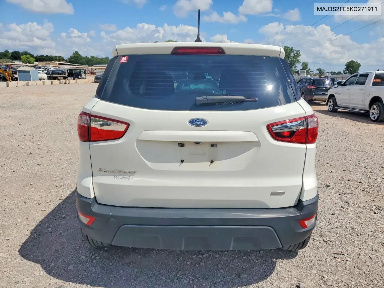 2019 Ford Ecosport S VIN: MAJ3S2FE5KC271911 Lot: 60797476