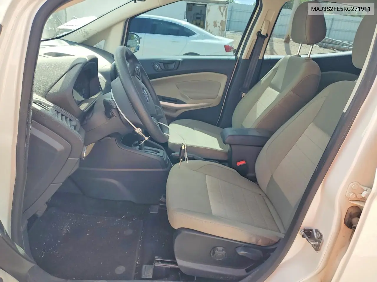 2019 Ford Ecosport S VIN: MAJ3S2FE5KC271911 Lot: 60797476