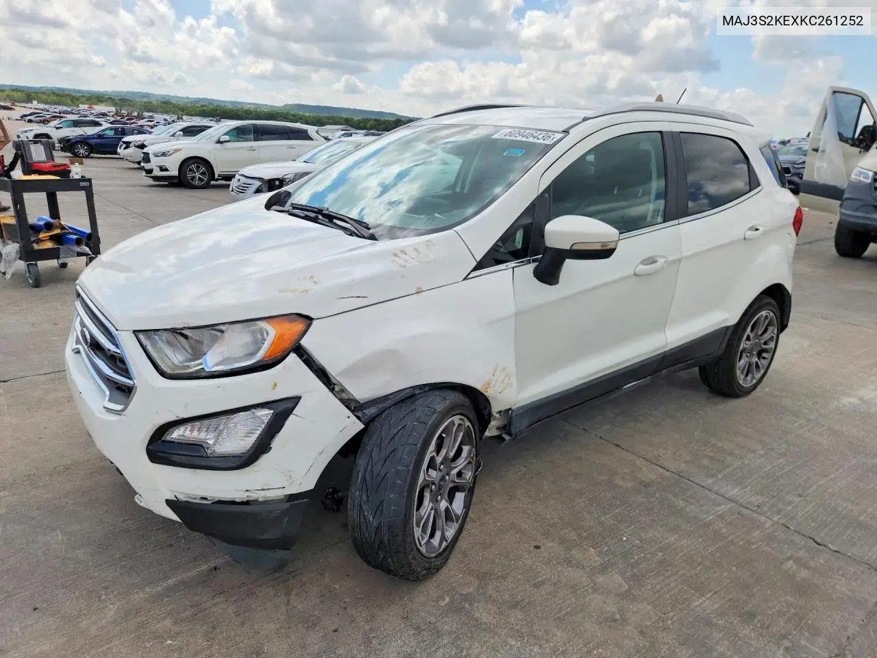 2019 Ford Ecosport Titanium VIN: MAJ3S2KEXKC261252 Lot: 60946436