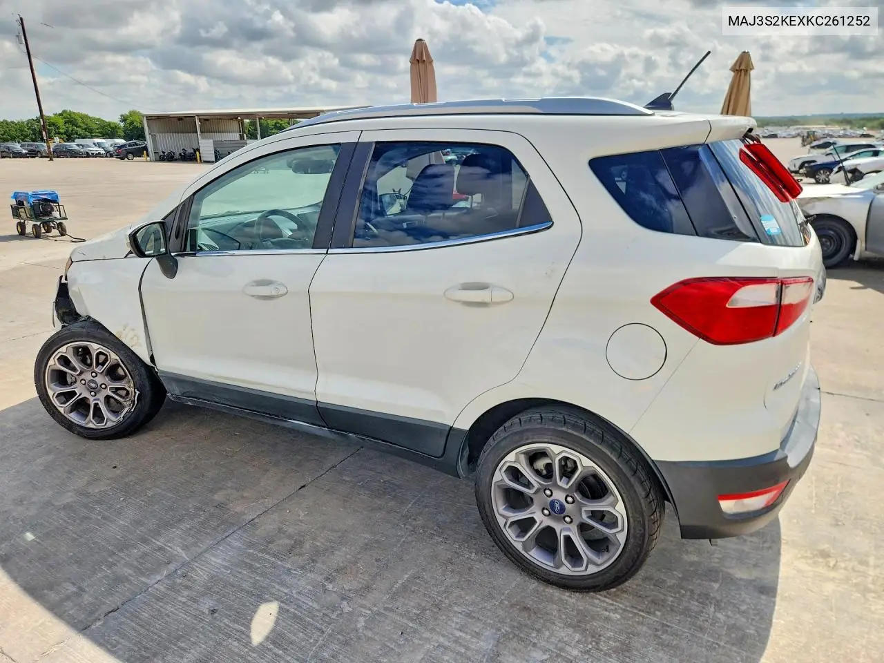 2019 Ford Ecosport Titanium VIN: MAJ3S2KEXKC261252 Lot: 60946436