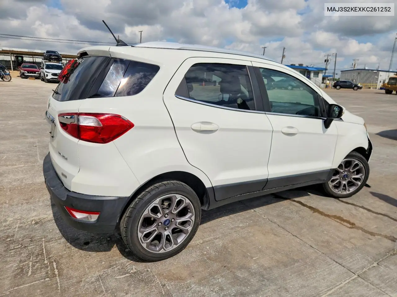 2019 Ford Ecosport Titanium VIN: MAJ3S2KEXKC261252 Lot: 60946436