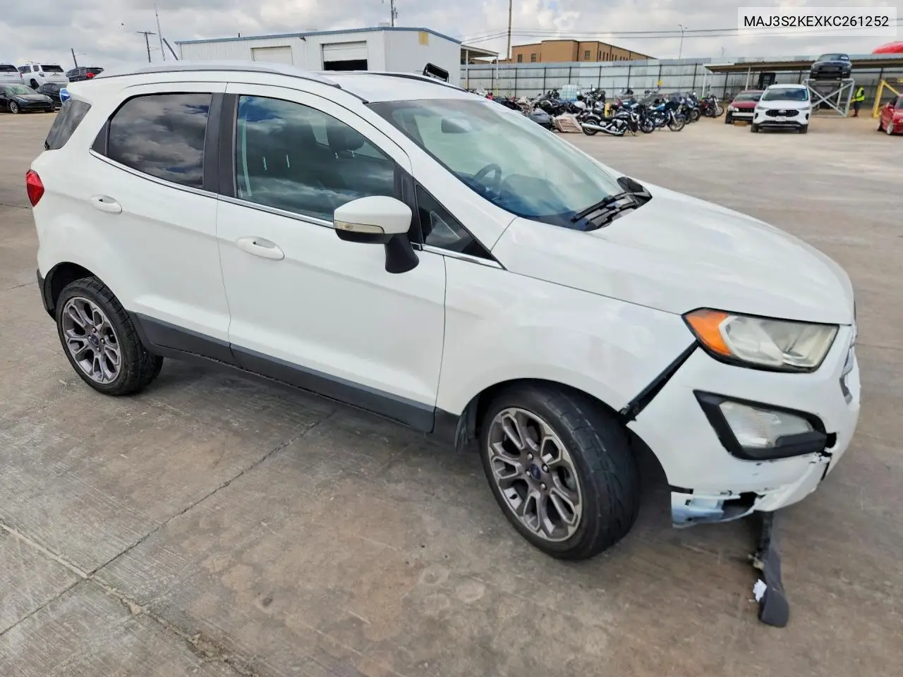 2019 Ford Ecosport Titanium VIN: MAJ3S2KEXKC261252 Lot: 60946436