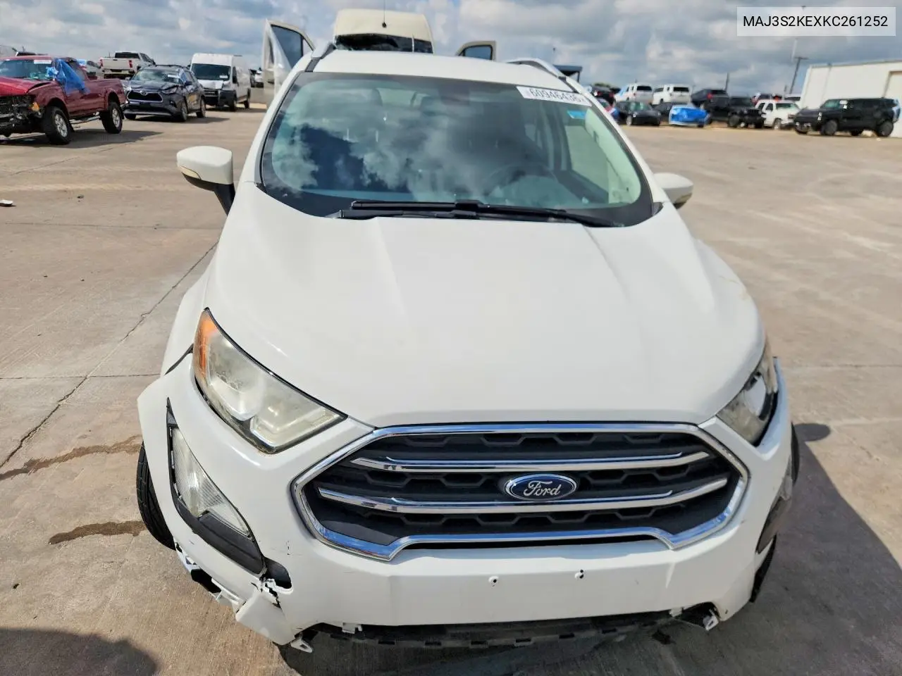 2019 Ford Ecosport Titanium VIN: MAJ3S2KEXKC261252 Lot: 60946436