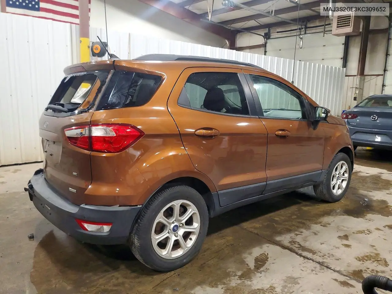 2019 Ford Ecosport Se VIN: MAJ3S2GE3KC309652 Lot: 60976876