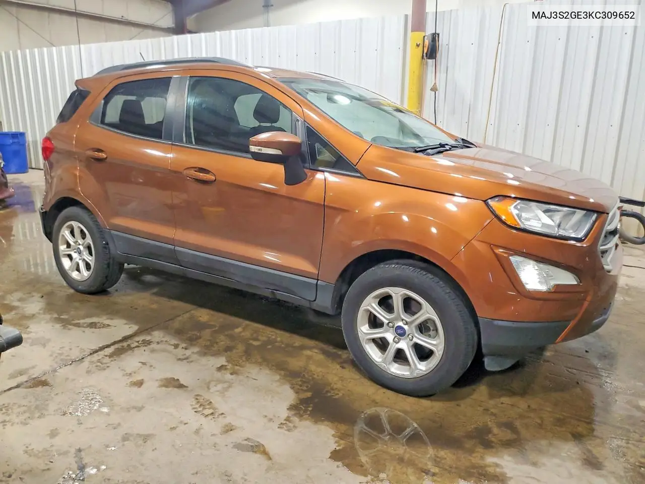 2019 Ford Ecosport Se VIN: MAJ3S2GE3KC309652 Lot: 60976876