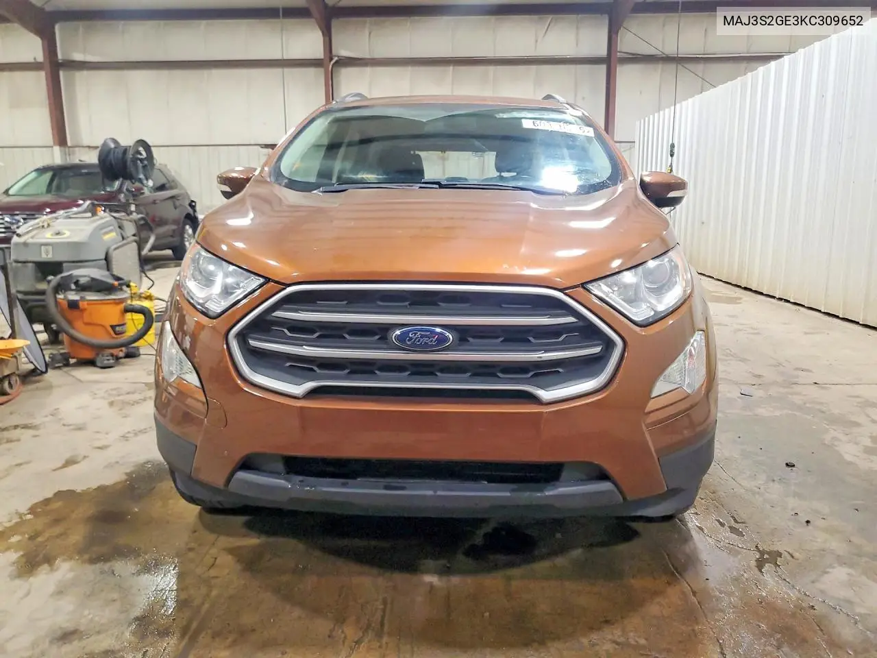2019 Ford Ecosport Se VIN: MAJ3S2GE3KC309652 Lot: 60976876