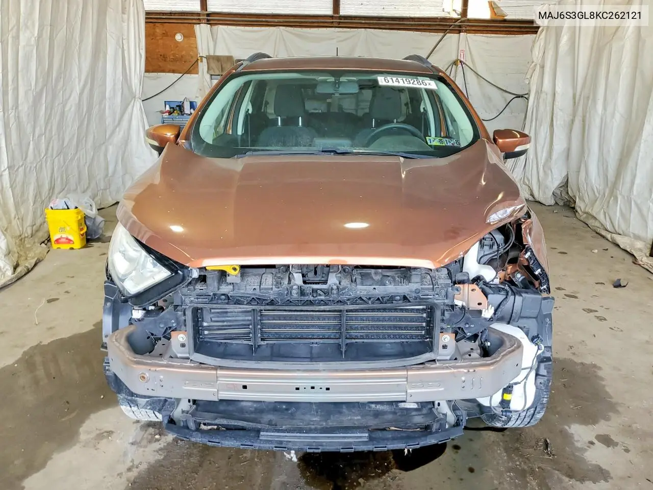 2019 Ford Ecosport Se VIN: MAJ6S3GL8KC262121 Lot: 61419286