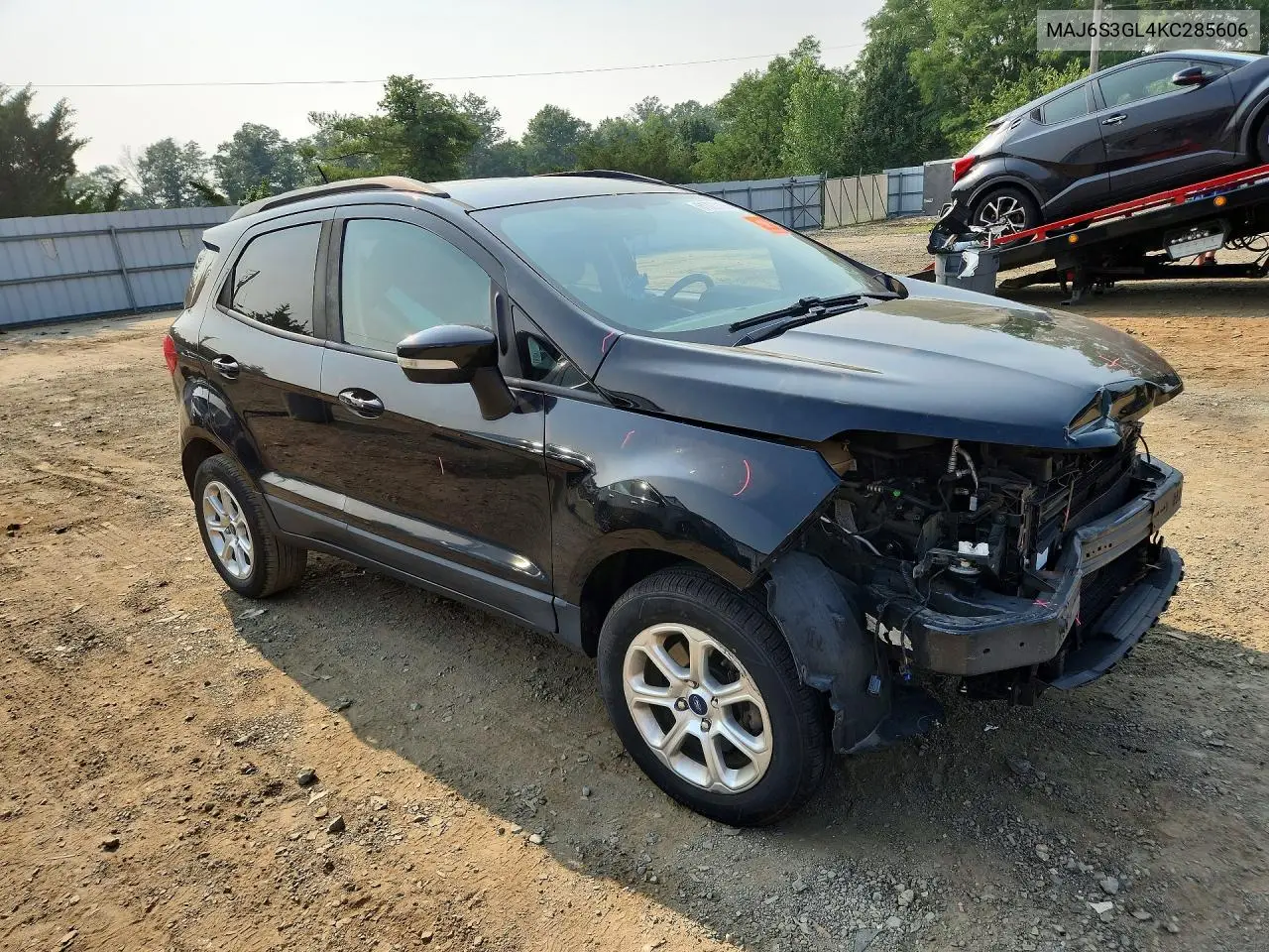2019 Ford Ecosport Se VIN: MAJ6S3GL4KC285606 Lot: 61727196