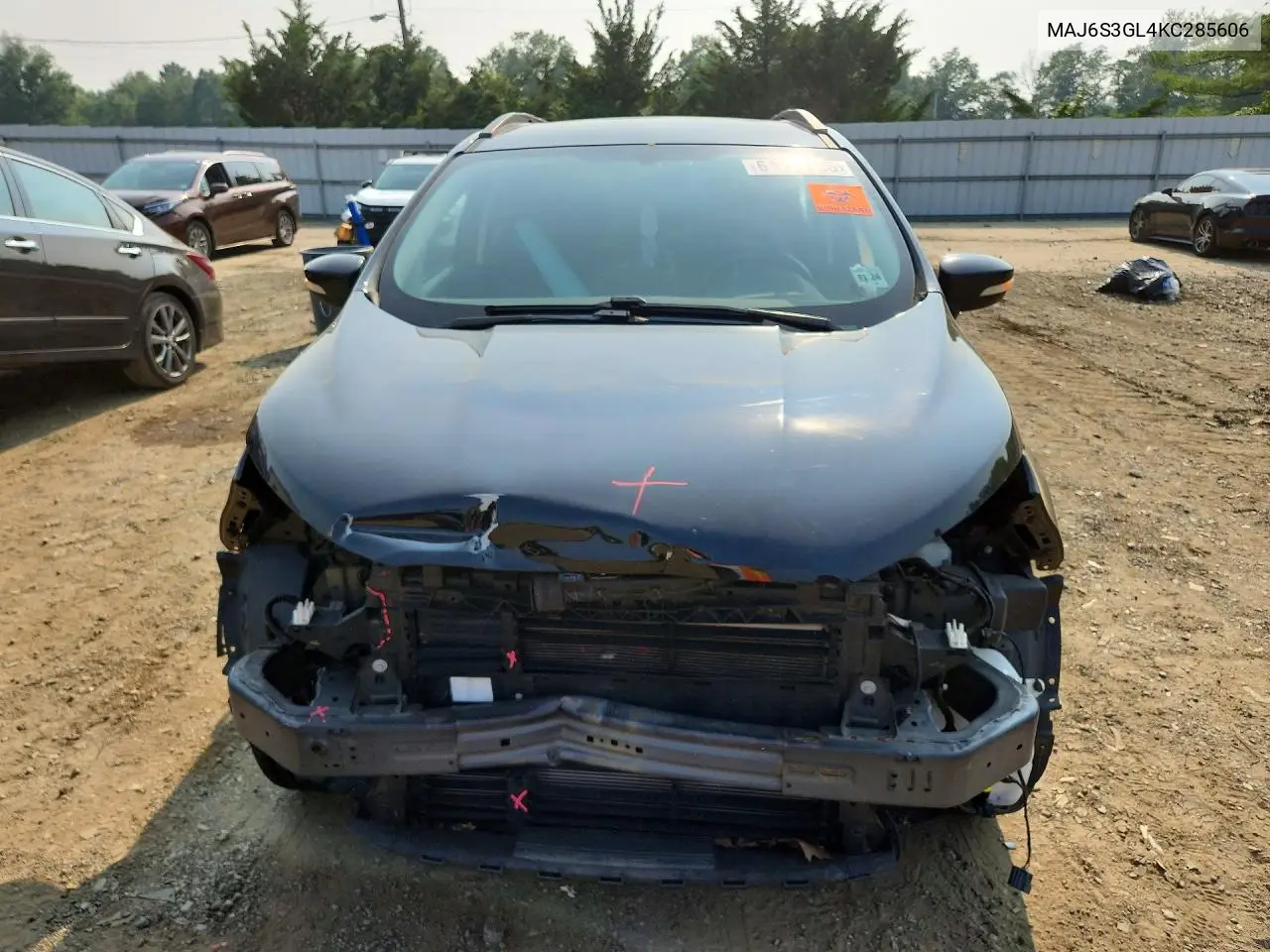2019 Ford Ecosport Se VIN: MAJ6S3GL4KC285606 Lot: 61727196