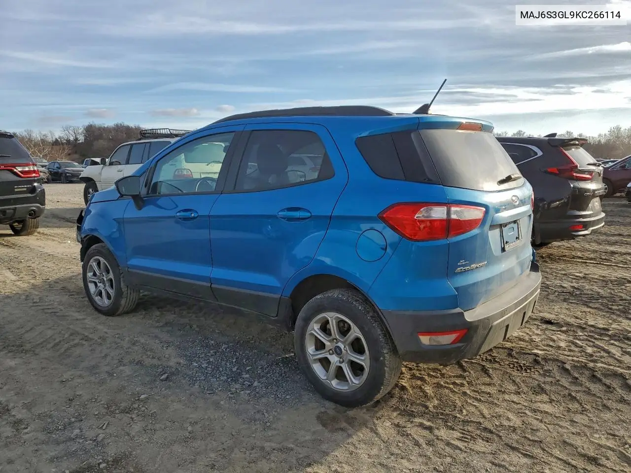 MAJ6S3GL9KC266114 2019 Ford Ecosport Se