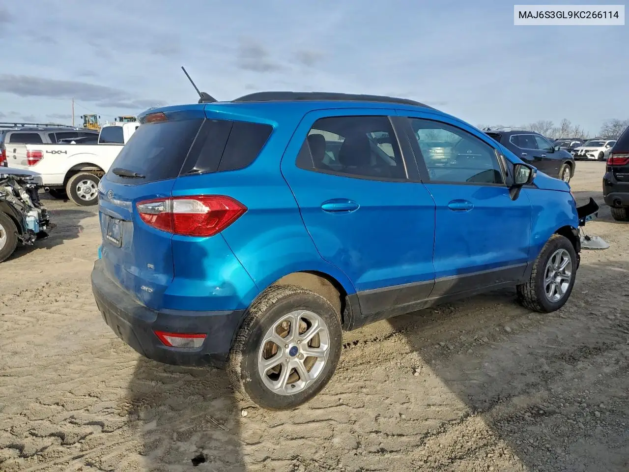 MAJ6S3GL9KC266114 2019 Ford Ecosport Se