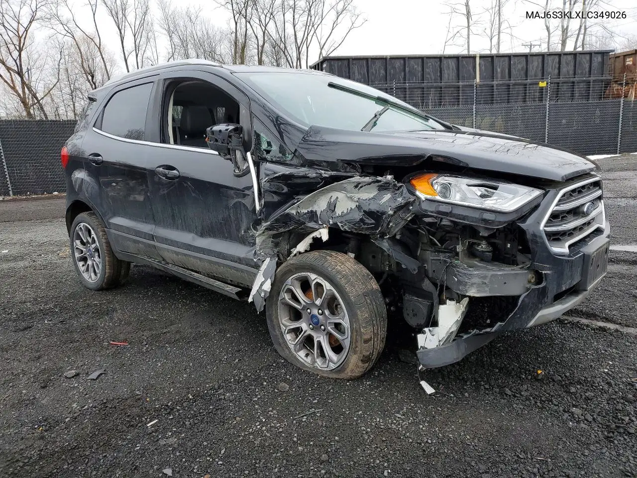 2020 Ford Ecosport Titanium VIN: MAJ6S3KLXLC349026 Lot: 49003926
