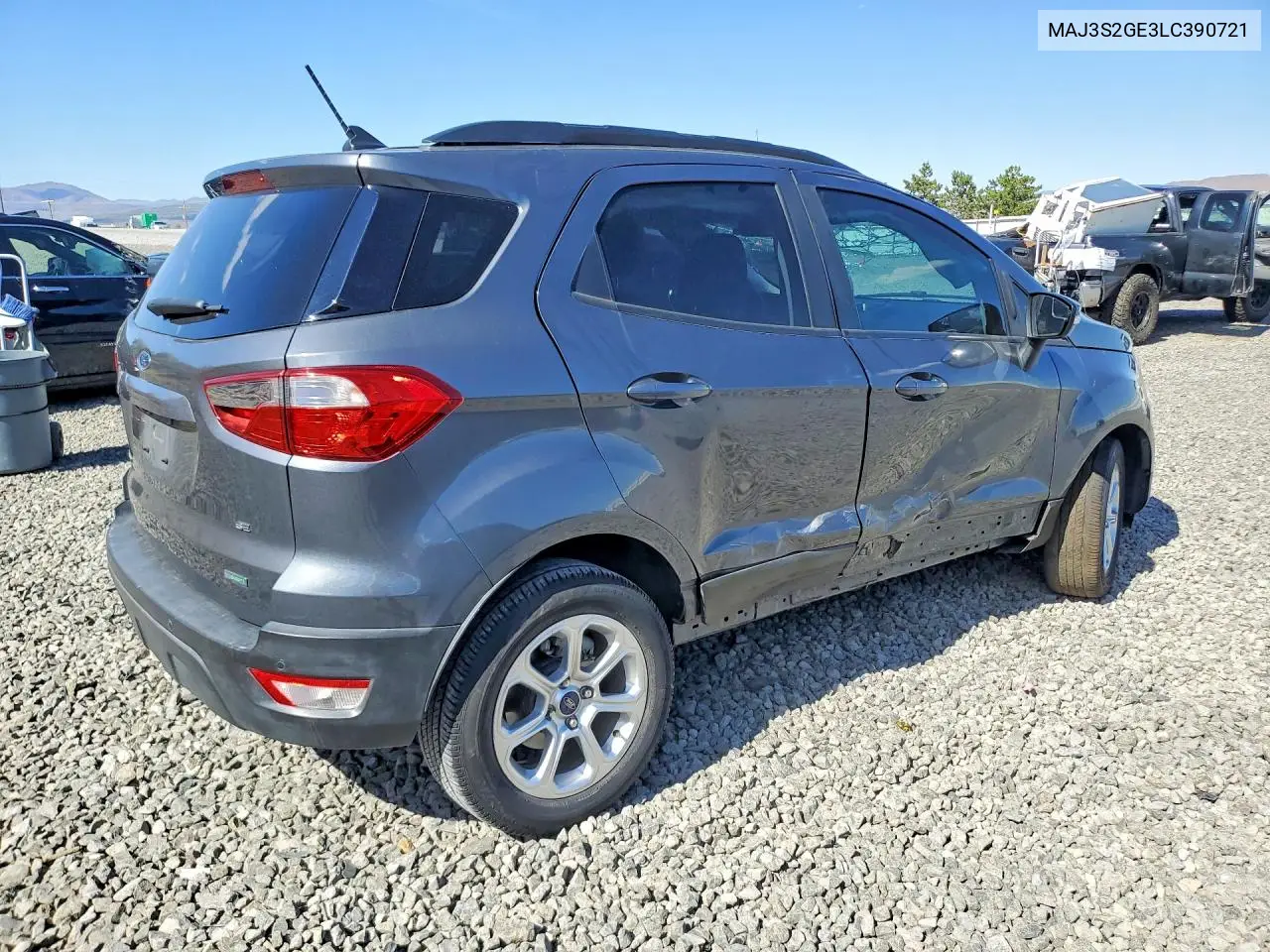 2020 Ford Ecosport Se VIN: MAJ3S2GE3LC390721 Lot: 55070496