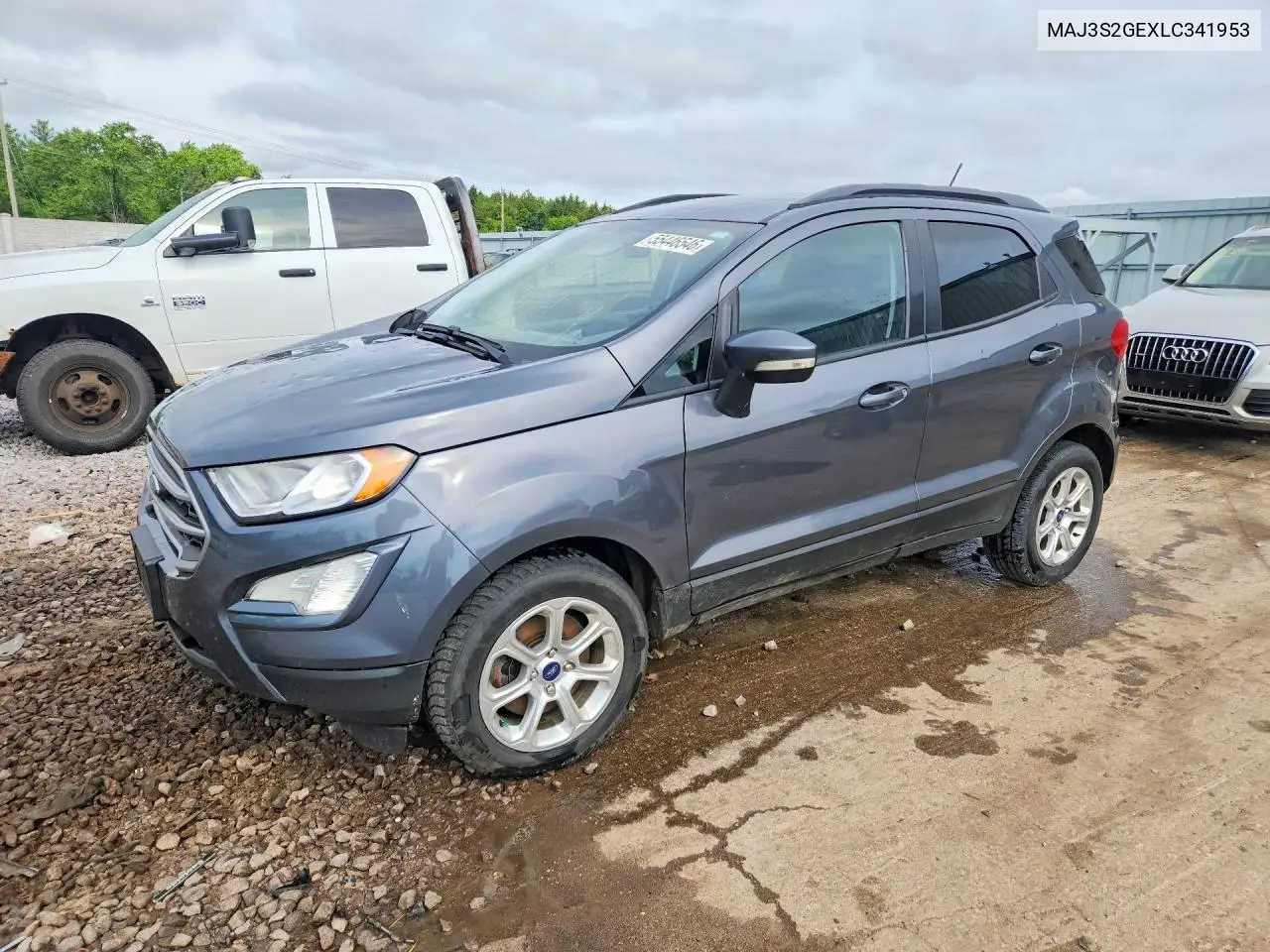 2020 Ford Ecosport Se VIN: MAJ3S2GEXLC341953 Lot: 55446546
