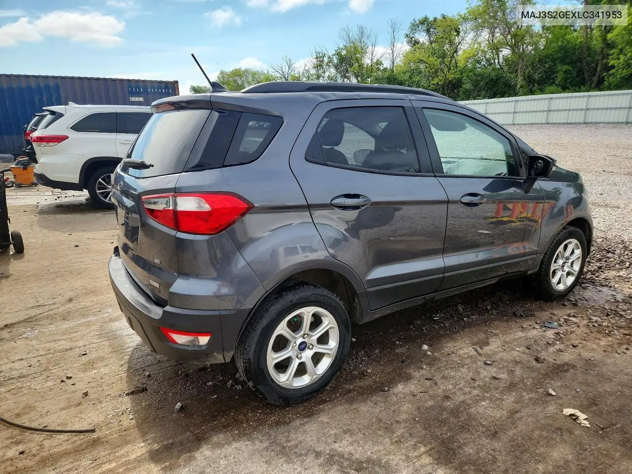 2020 Ford Ecosport Se VIN: MAJ3S2GEXLC341953 Lot: 55446546