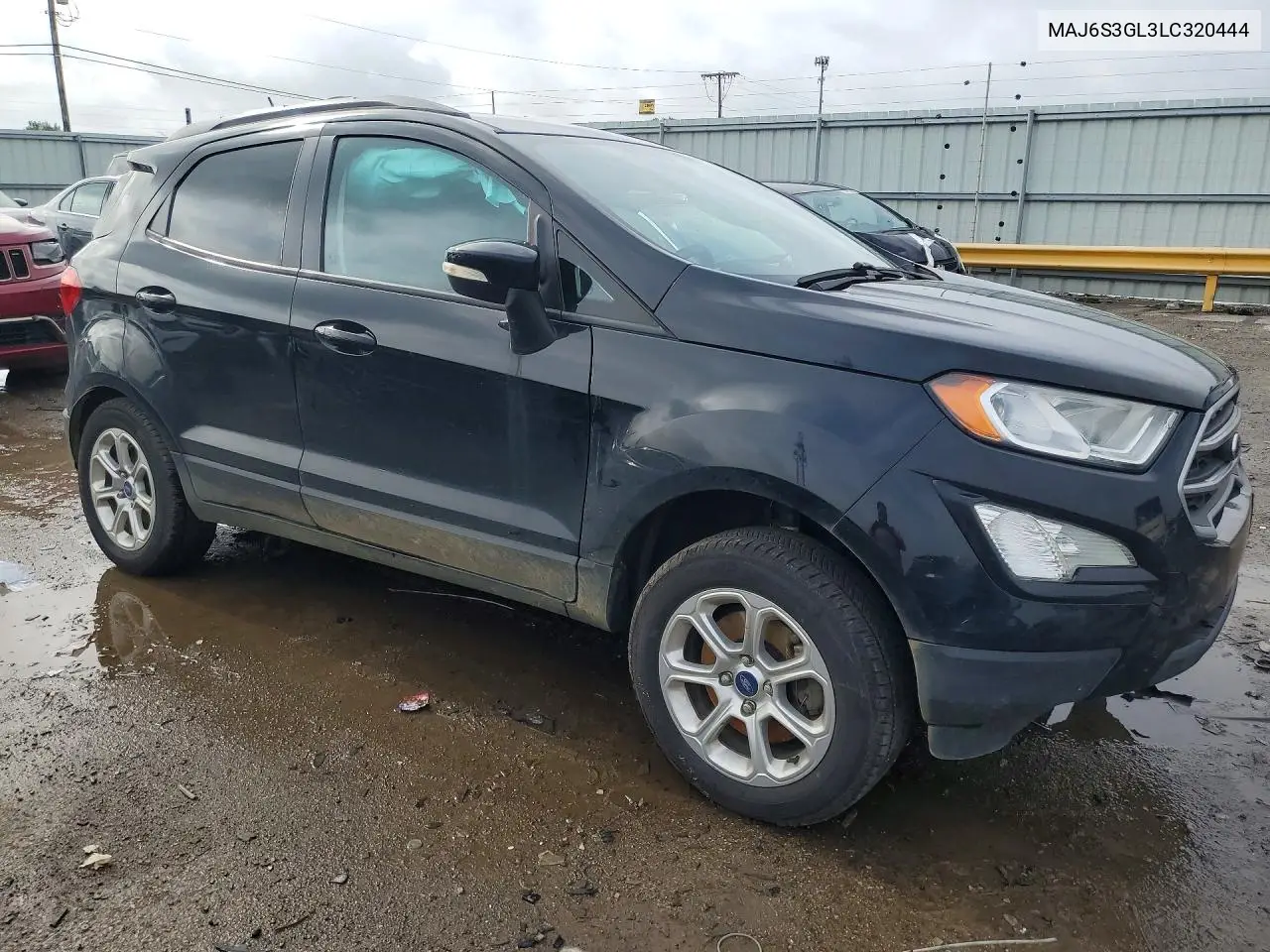 2020 Ford Ecosport Se VIN: MAJ6S3GL3LC320444 Lot: 56702446
