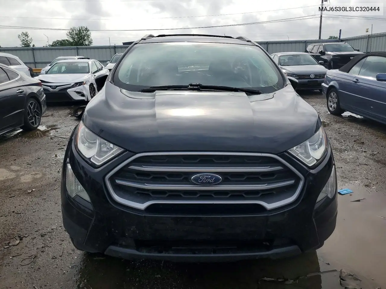 2020 Ford Ecosport Se VIN: MAJ6S3GL3LC320444 Lot: 56702446