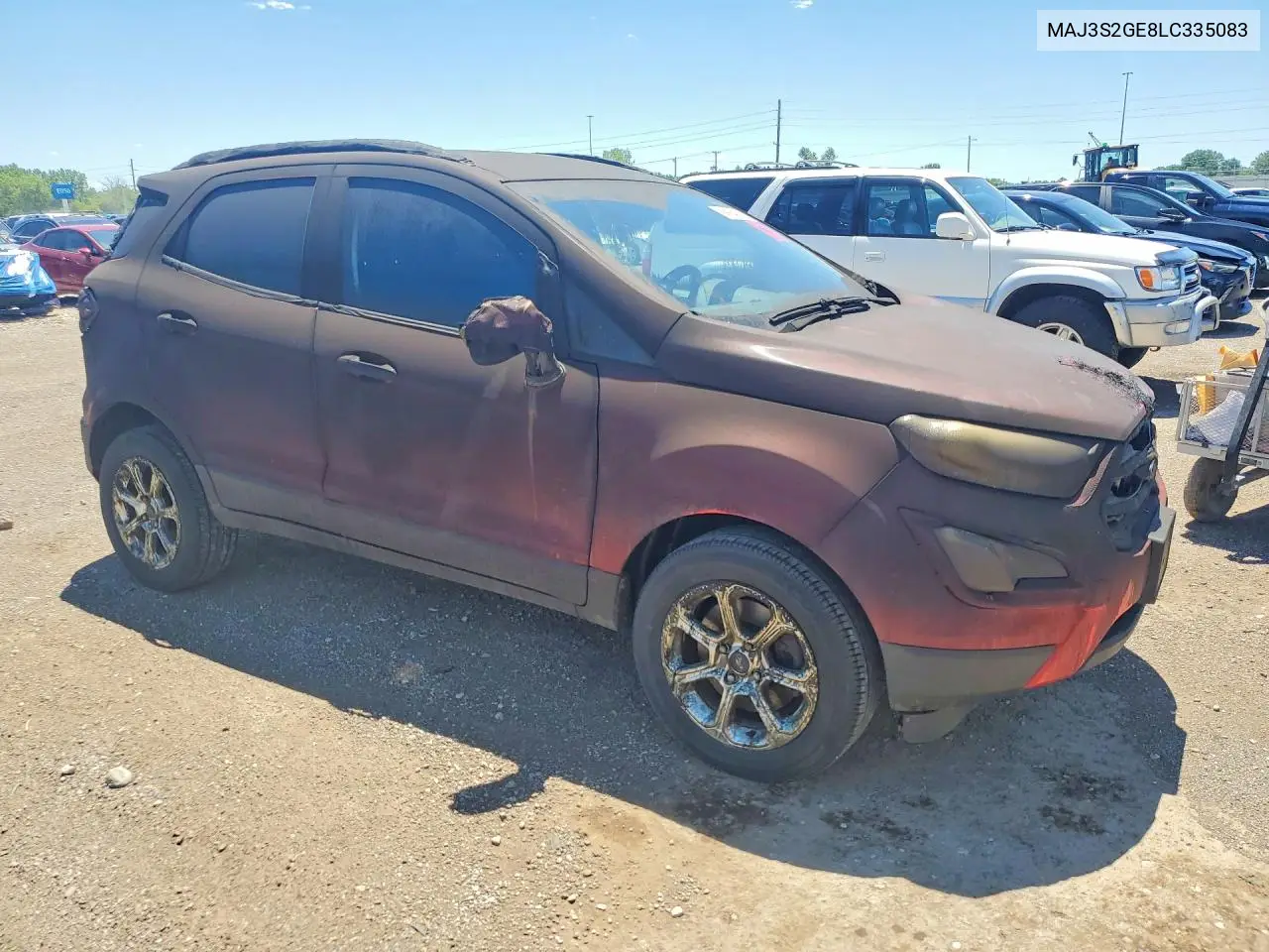 2020 Ford Ecosport Se VIN: MAJ3S2GE8LC335083 Lot: 56854316