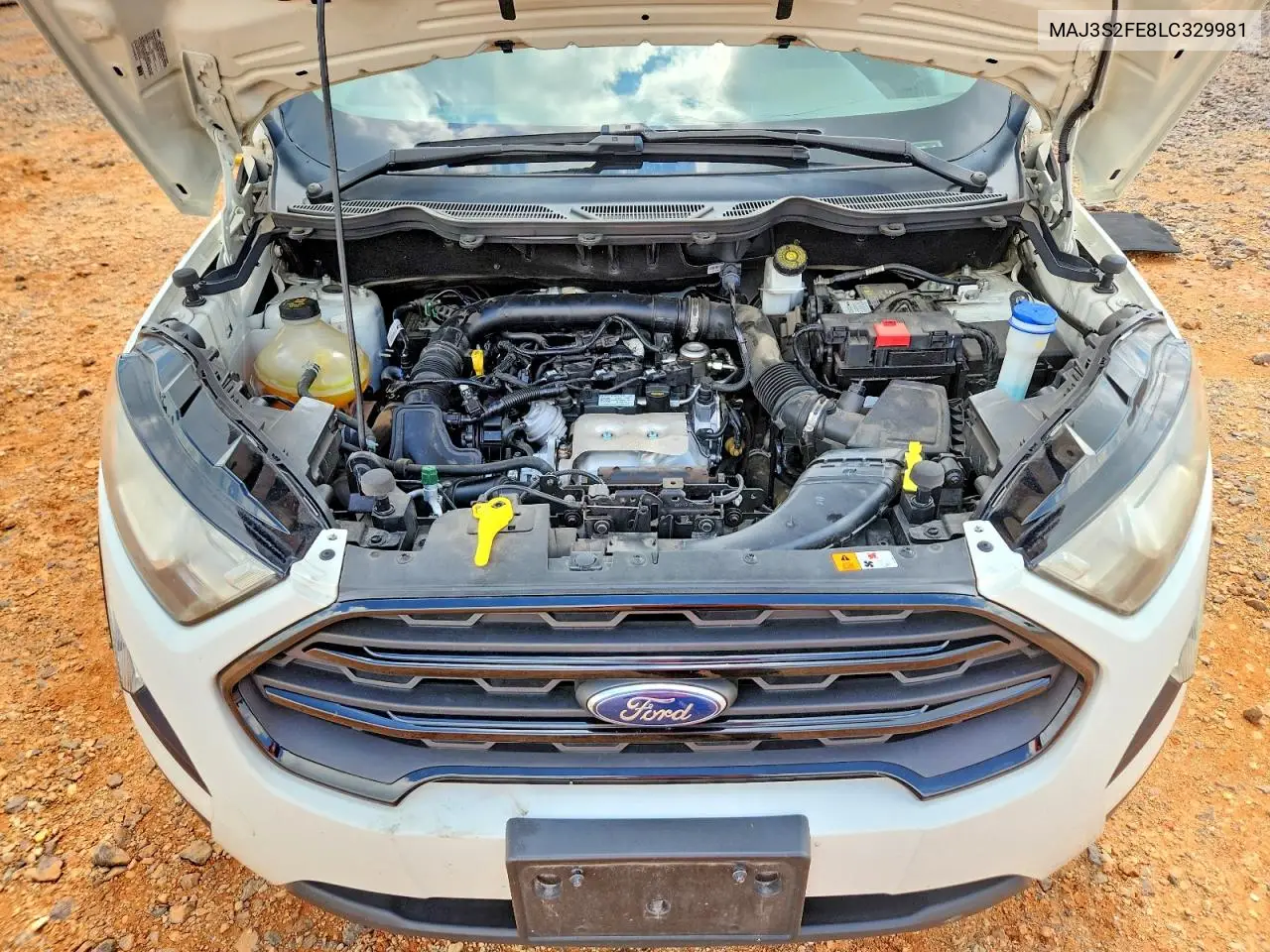 2020 Ford Ecosport S VIN: MAJ3S2FE8LC329981 Lot: 57292106