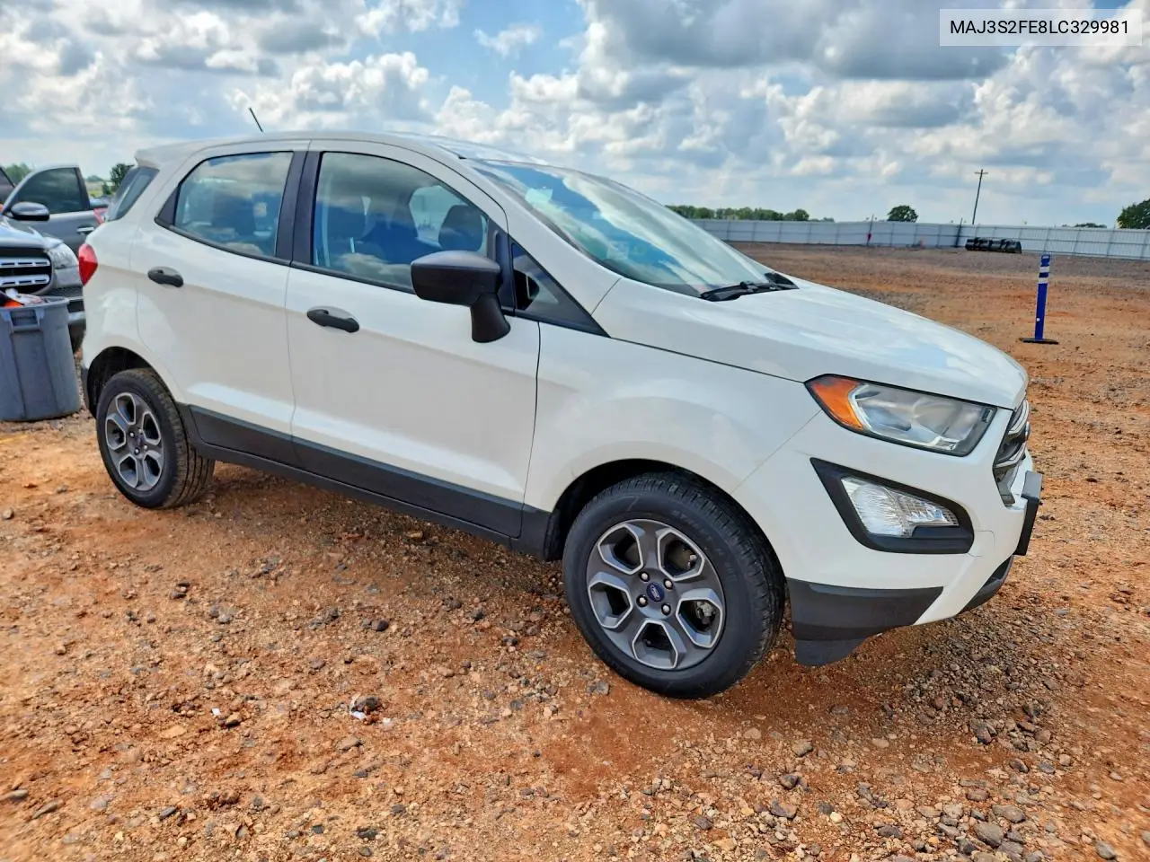 2020 Ford Ecosport S VIN: MAJ3S2FE8LC329981 Lot: 57292106