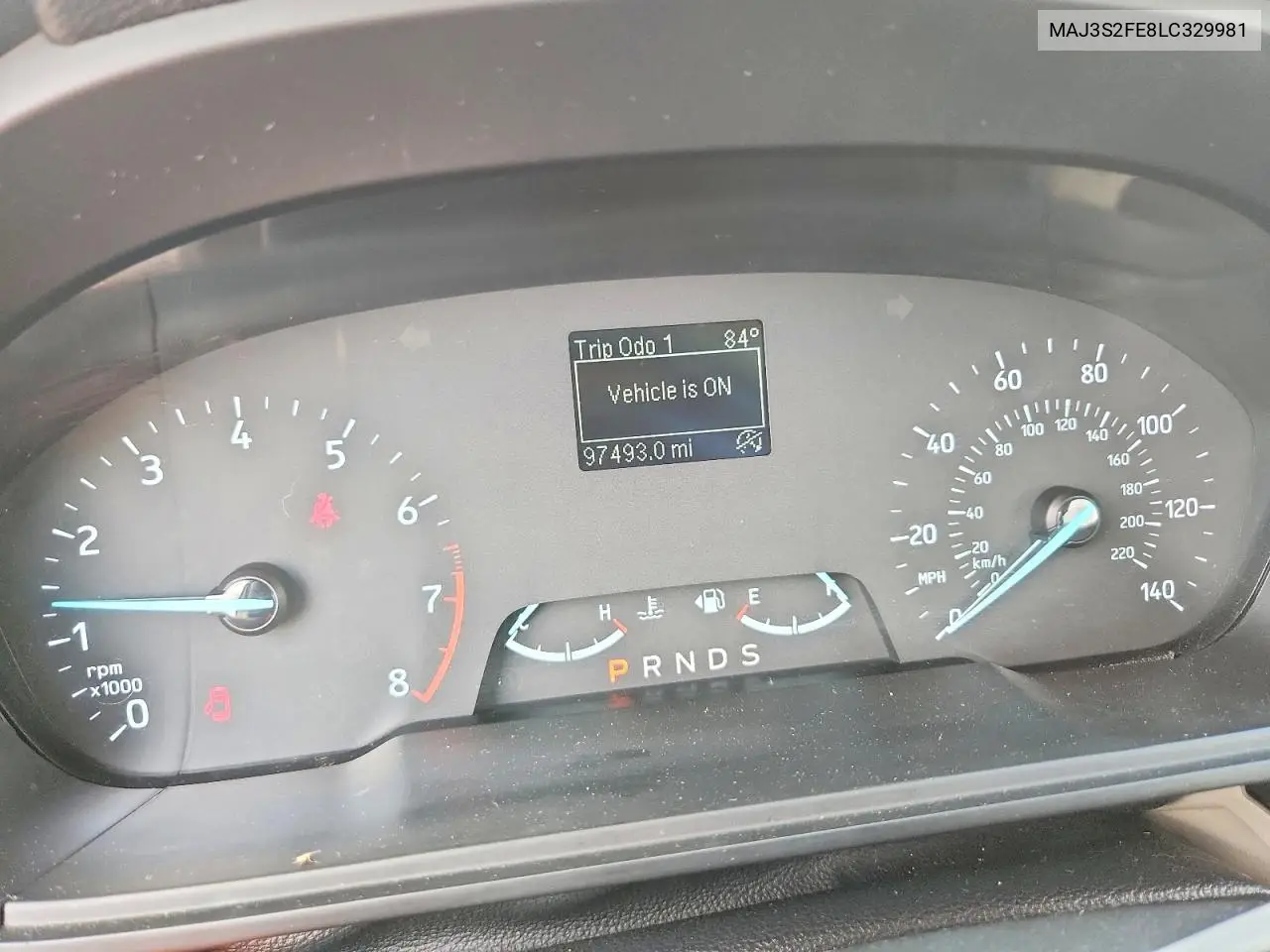 2020 Ford Ecosport S VIN: MAJ3S2FE8LC329981 Lot: 57292106