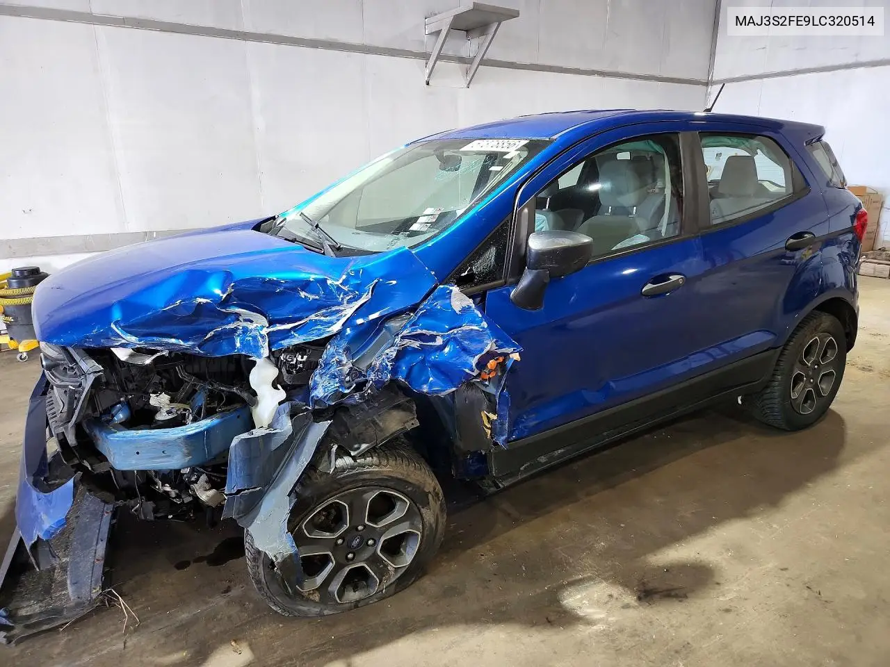 2020 Ford Ecosport S VIN: MAJ3S2FE9LC320514 Lot: 57378856