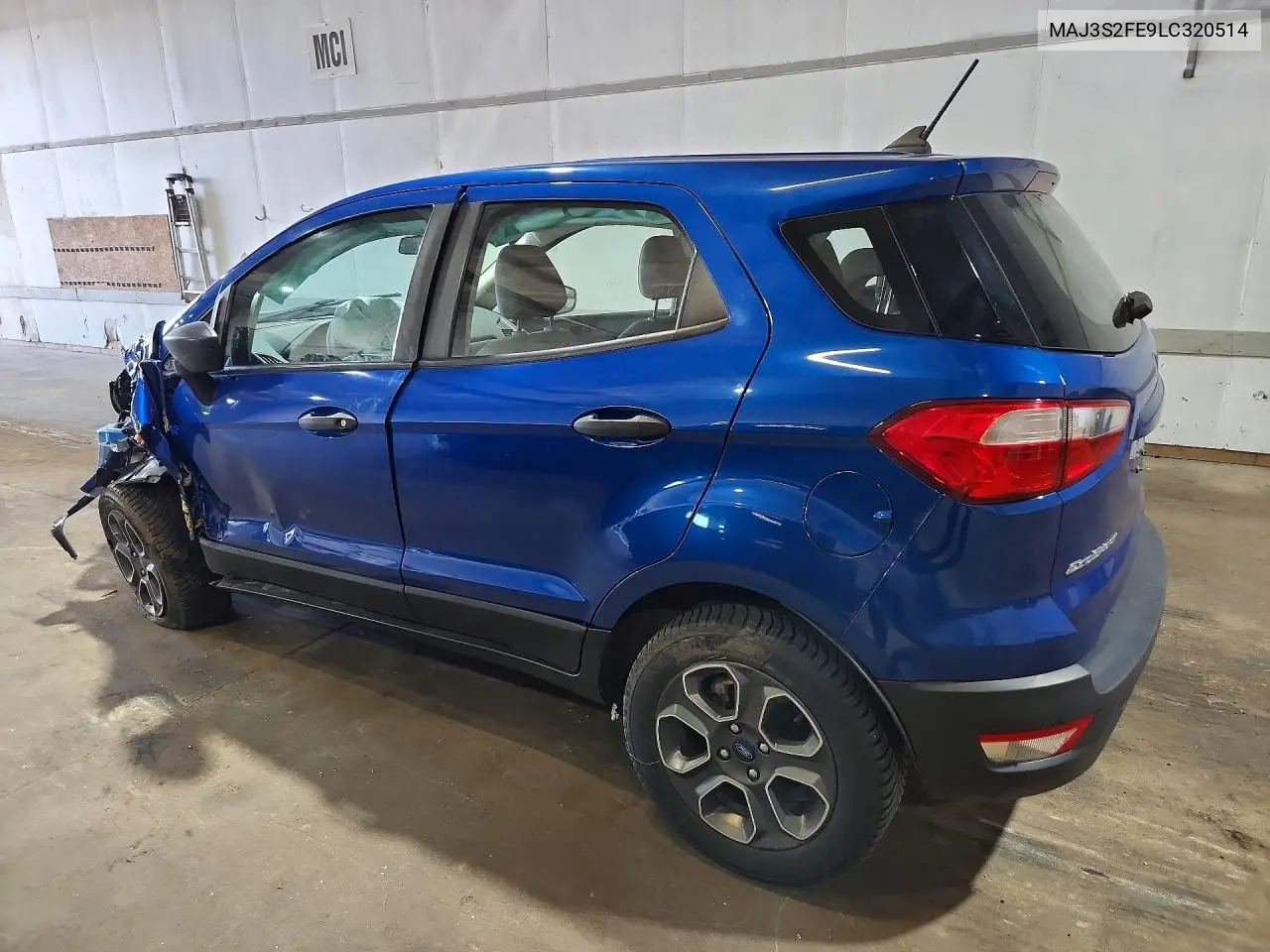 2020 Ford Ecosport S VIN: MAJ3S2FE9LC320514 Lot: 57378856