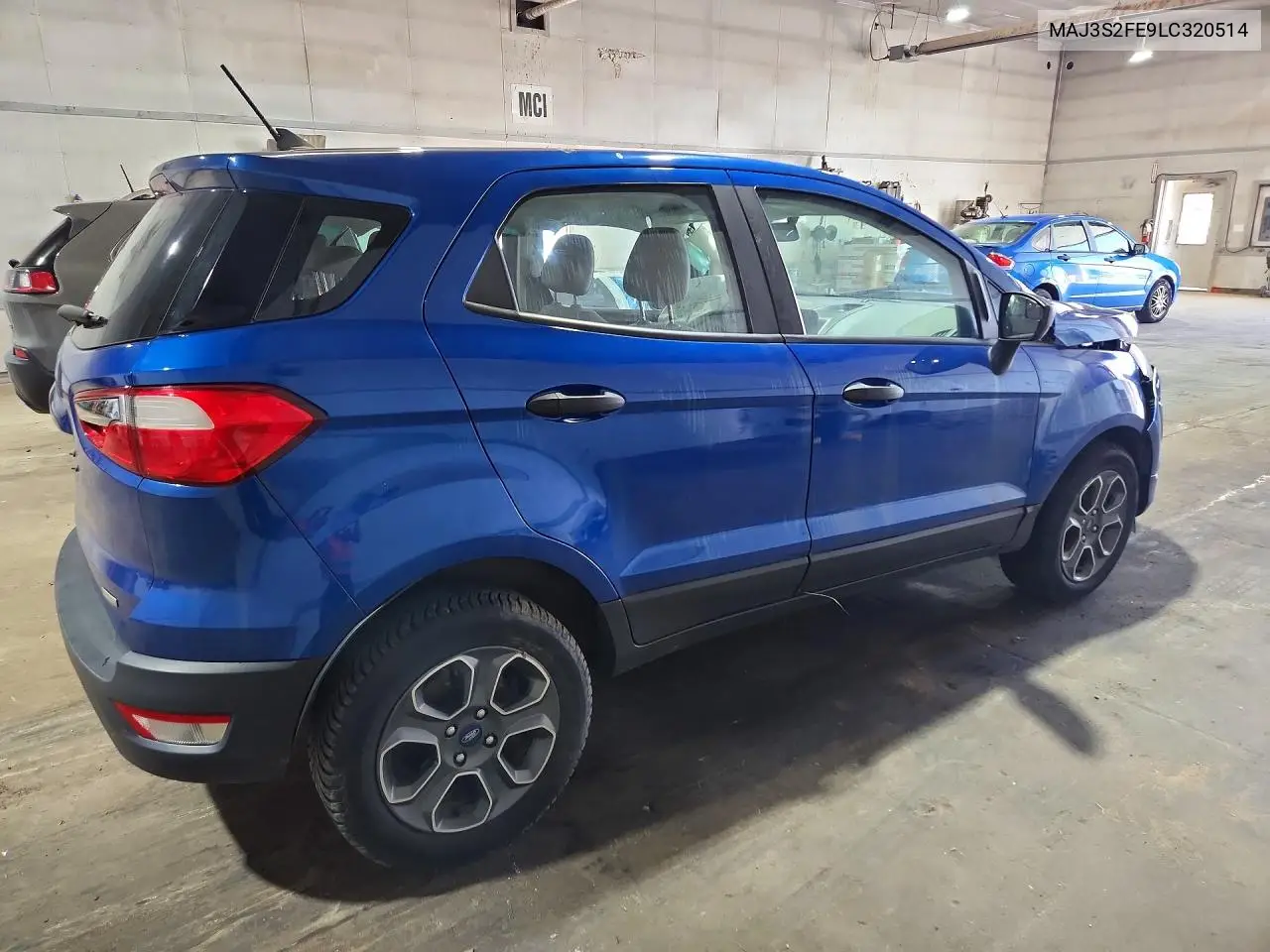 2020 Ford Ecosport S VIN: MAJ3S2FE9LC320514 Lot: 57378856