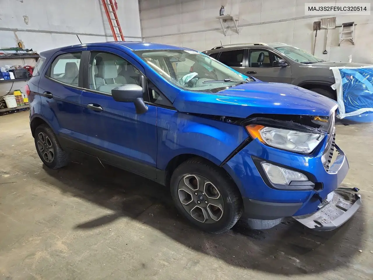 2020 Ford Ecosport S VIN: MAJ3S2FE9LC320514 Lot: 57378856