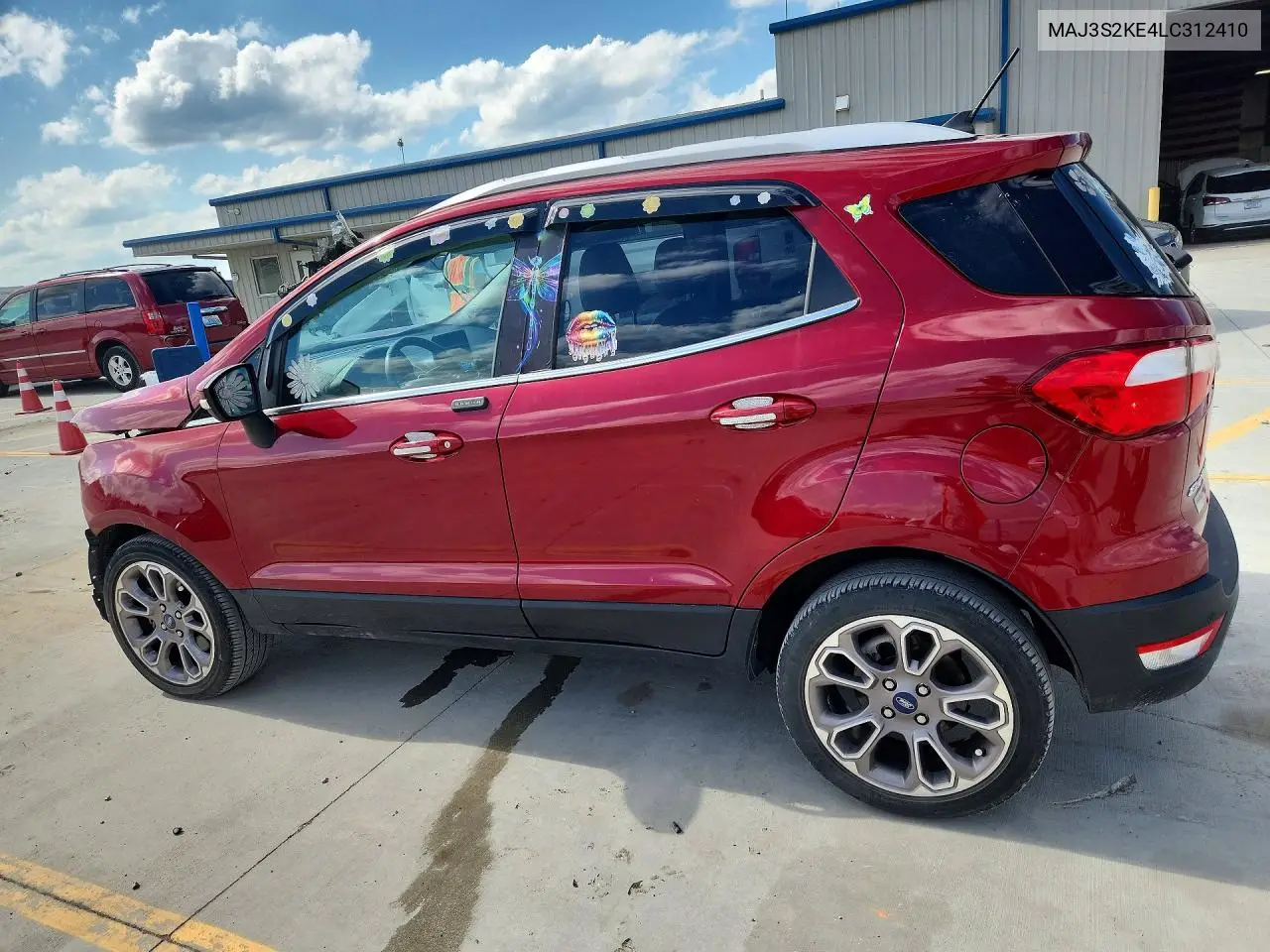 2020 Ford Ecosport Titanium VIN: MAJ3S2KE4LC312410 Lot: 57588196