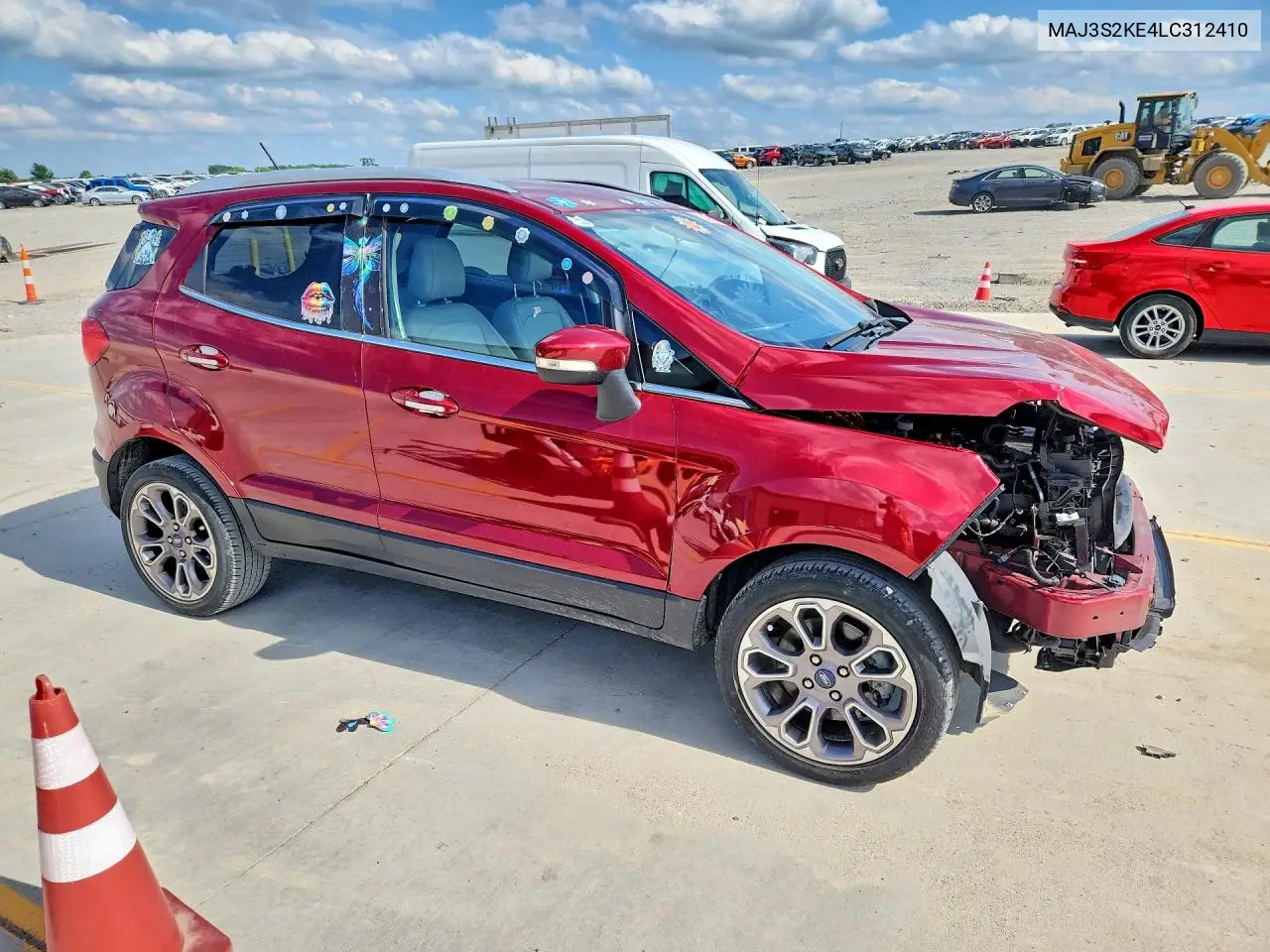 2020 Ford Ecosport Titanium VIN: MAJ3S2KE4LC312410 Lot: 57588196
