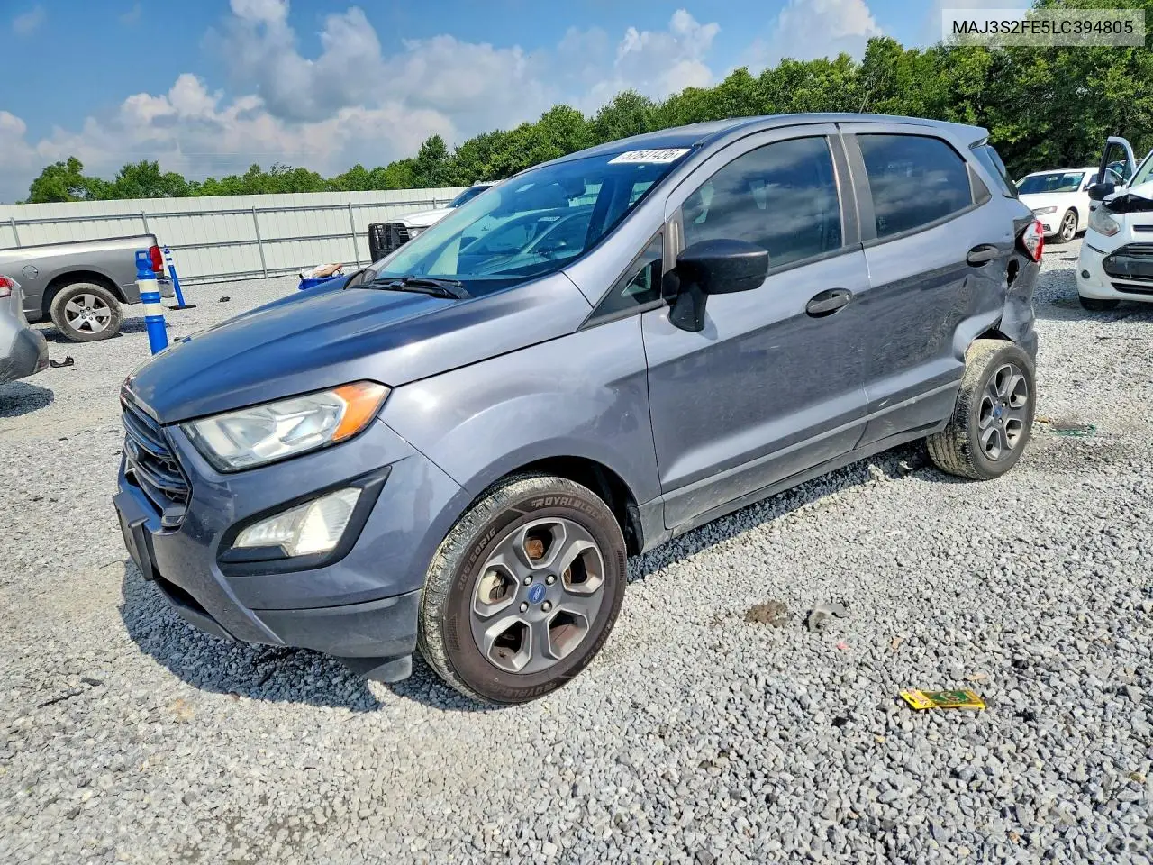 2020 Ford Ecosport S VIN: MAJ3S2FE5LC394805 Lot: 57641436