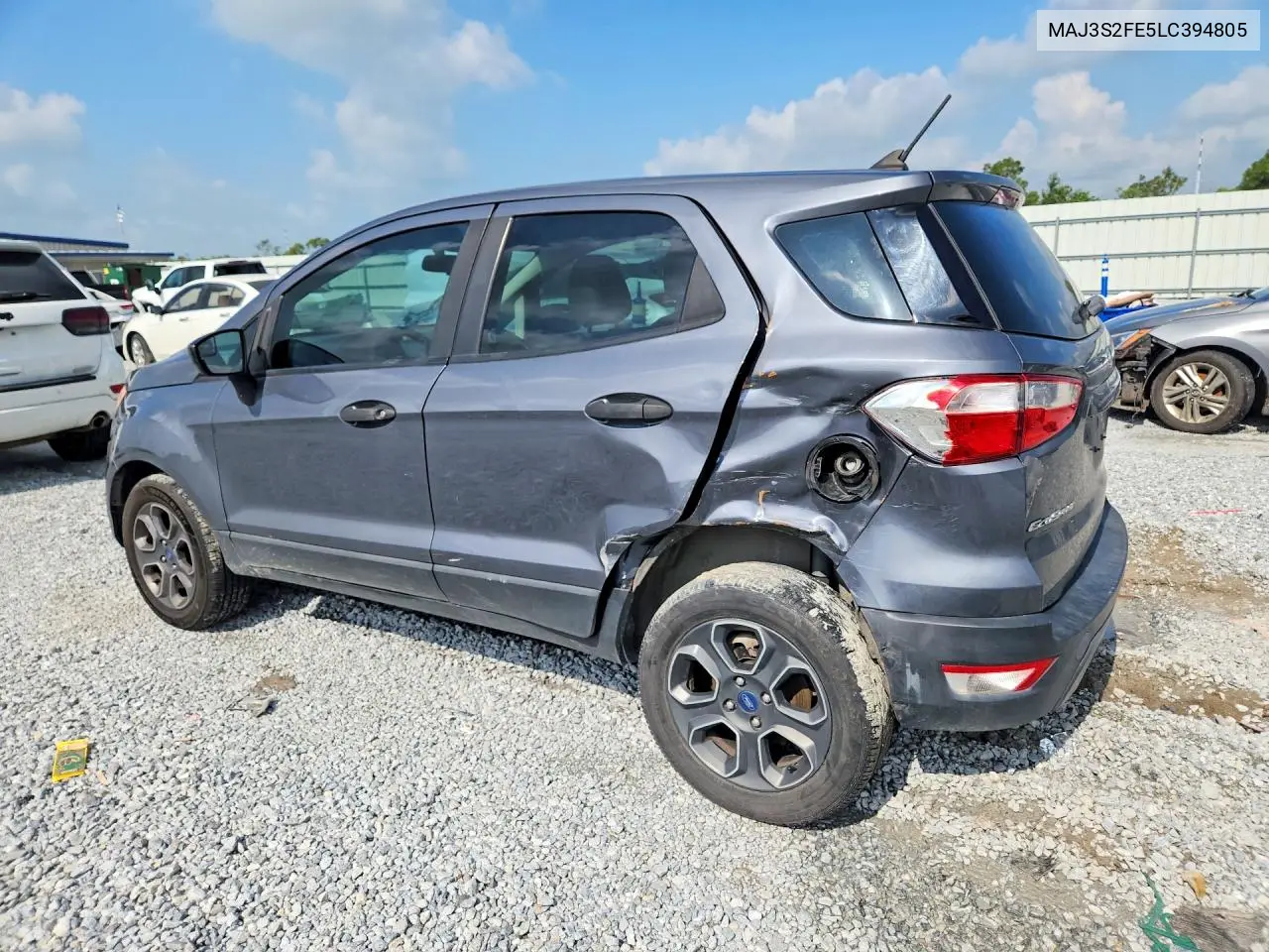 2020 Ford Ecosport S VIN: MAJ3S2FE5LC394805 Lot: 57641436