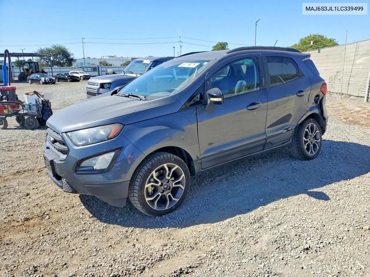 2020 Ford Ecosport Ses VIN: MAJ6S3JL1LC339499 Lot: 58419076