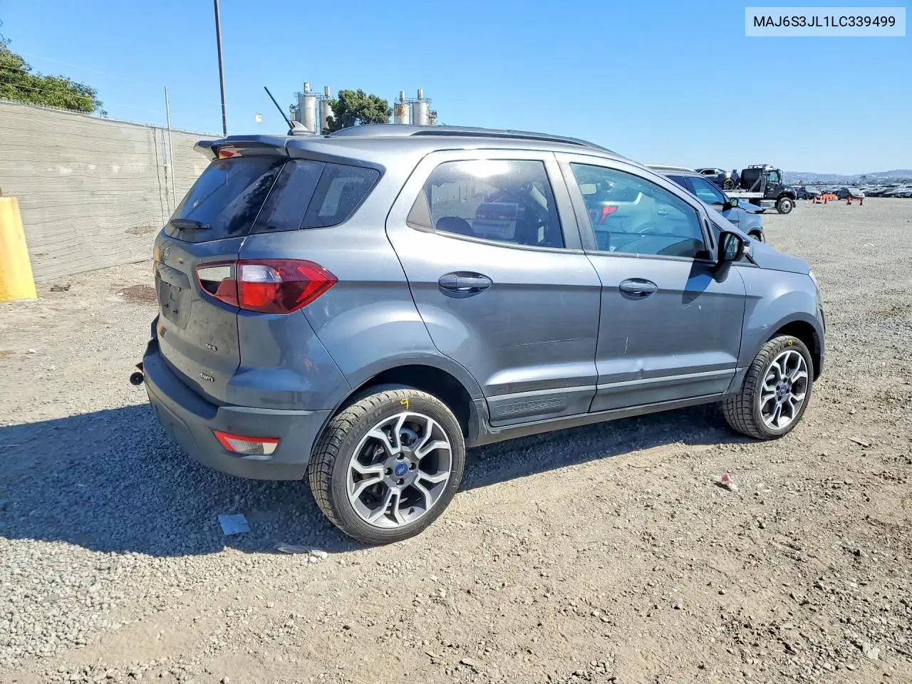 2020 Ford Ecosport Ses VIN: MAJ6S3JL1LC339499 Lot: 58419076