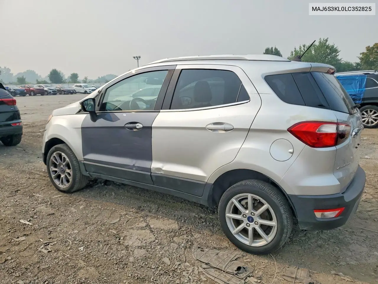 2020 Ford Ecosport Titanium VIN: MAJ6S3KL0LC352825 Lot: 59405756