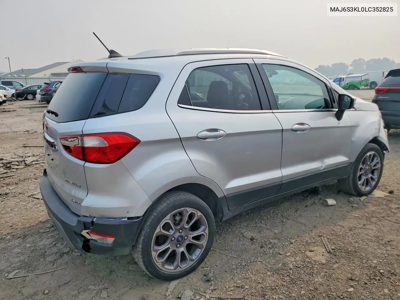 2020 Ford Ecosport Titanium VIN: MAJ6S3KL0LC352825 Lot: 59405756