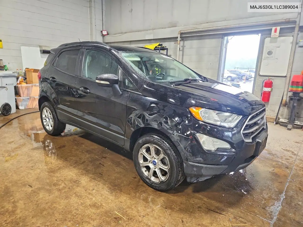 2020 Ford Ecosport Se VIN: MAJ6S3GL1LC389004 Lot: 59600386